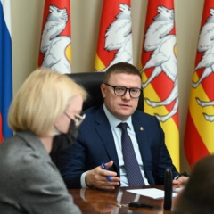 Алексей Текслер провел встречу с председателем федерации профсоюзов Челябинской области Олегом Екимовым  