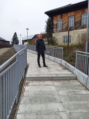 Глава Усть-Катавского городского округа посетил строящуюся площадку МКД