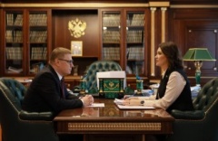 Губернатор Челябинской области Алексей Текслер провел рабочую встречу с сенатором Маргаритой Павловой