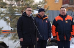 Алексей Текслер посетил региональную Поисково-спасательную службу