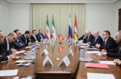 Алексей Текслер провел встречу с представителями делегации из Республики Иран