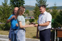 В Усть-Катаве вручили значки ГТО 