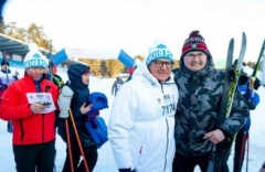 Министр спорта России Олег Матыцин и губернатор Челябинской области Алексей Текслер открыли всероссийские соревнования «Лыжня России»