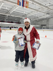 Серебряные коньки на Ледовой арене