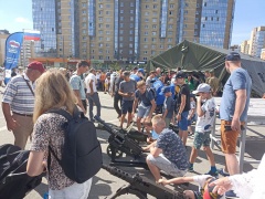 В Челябинске за две недели выставку трофеев НАТО посетили более 160 тысяч человек